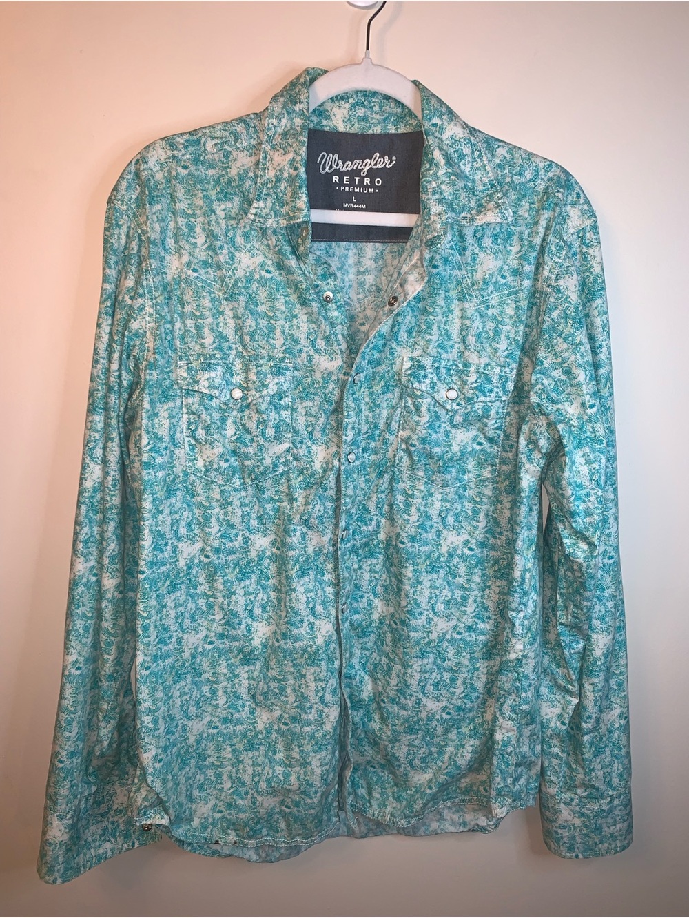 Wrangler Retro Button Down Western Shirt L